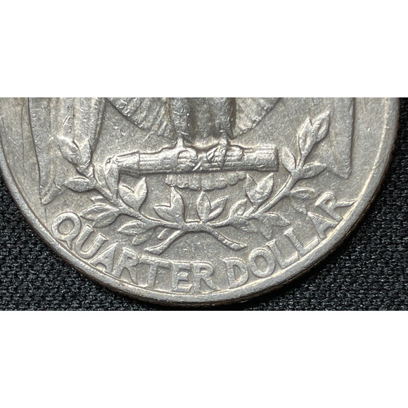 1966 Washington Quarter “Mafia-Strike" Eagle on Reverse & Rim Error on Obverse - Picture 16 of 16